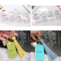 Shanghai Jiadi hands on a sticker color sticker black and white sticker set of 8 sheets