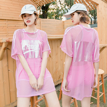 Swimsuit Woman Bikini Split Three Sets Flat Angle Skirt Style South Korea Ins Wind Teenage Girl With thin Flesh Spa Swimsuit