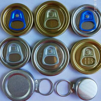 38mm diameter beer easy-pull lid, tinplate wine can easy-pull lid, wine pot lid, craft beer sealing lid