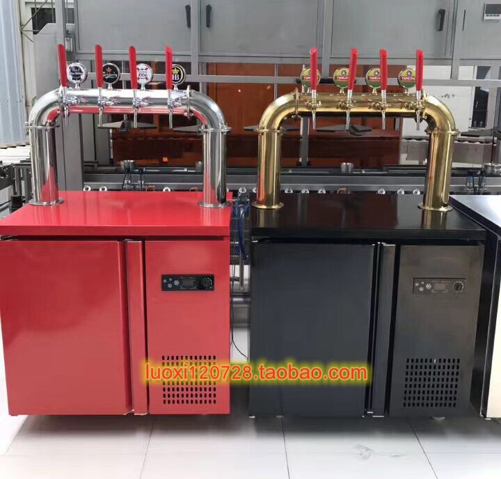 Can accommodate four American20L wine barrels of beer Refrigerator beer Refrigerator Beer Freezer Import Compressors