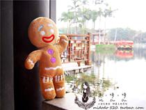 Direct Sale Monster Shrek gingerbread Man Pillow Cushions Swing pendant Pendant Cookies People Plush Paparazzi Doll Festival