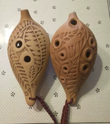 Nhạc cụ dân tộc G-tone chín lỗ chuyên nghiệp Mud 埙 (埙) Phong cách Ocarina Bộ sưu tập quà tặng