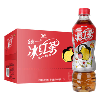 Unified ice black tea 500ml * 15 bottles Jiang Zhejiang and Anhui