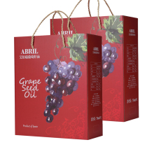 Special offer 2 boxes 19 10 Production of Aberry grape seed Oil 750ml*2 gift box imported from Spain