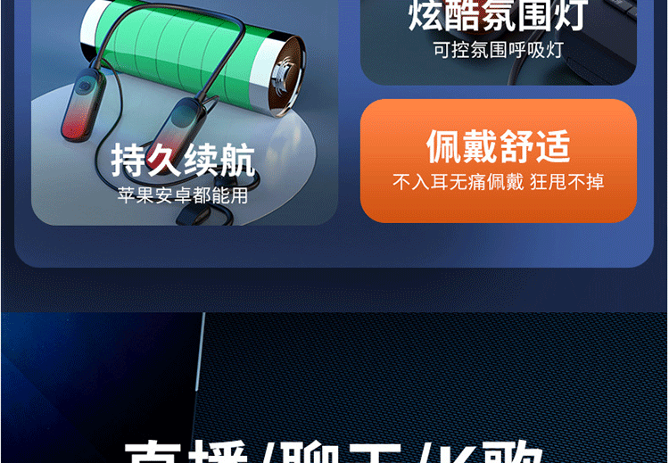 k歌/直播声卡套装 布谷鸟g10声卡耳机一体网红无线挂脖开放式户外专业唱歌话筒设备 Cuckoo
