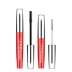 Flamingo Mascara Không thấm nước Dài Không Smudge Curl Dày Kết hợp sợi hai đầu Mã hóa Chất lỏng tăng trưởng dài mascara trong suốt Kem Mascara / Revitalash