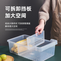 Refrigerator container refrigerator container box container packaging packaging of fruits and vegetables separated kitchen Japanese color
