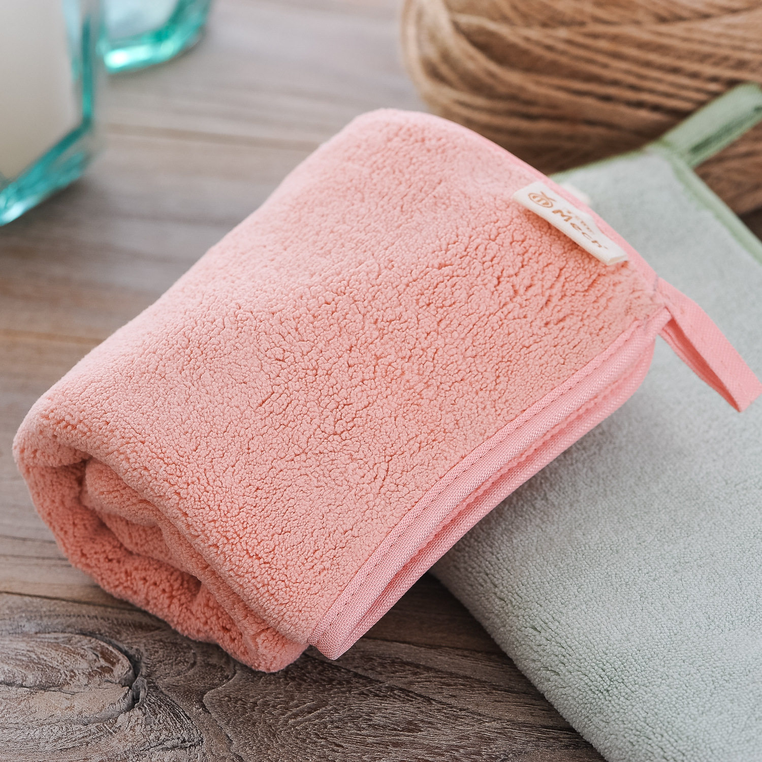 Thickened Water Absorbing cleaning towel Home Kitchen Not Dropping hair rag Dishcloth Dining Room Wipe Table Cloth Rubbing Hand Towels Mop Replacement Cloth