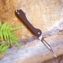 G10 handle mini folding scalpel portable key knife pocket knife 11 surgical blade art knife removal Express
