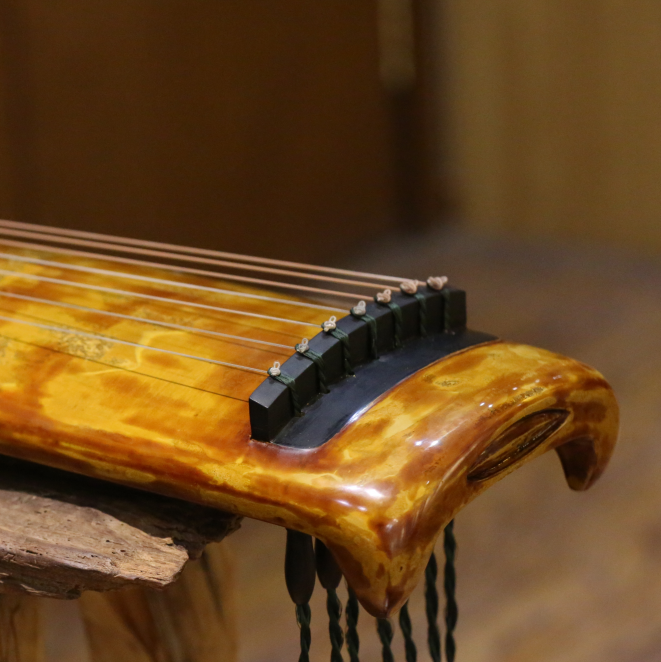 Chen Qin's Eighth Baobao Grey Guqin Jin Zhengu Zhengqin