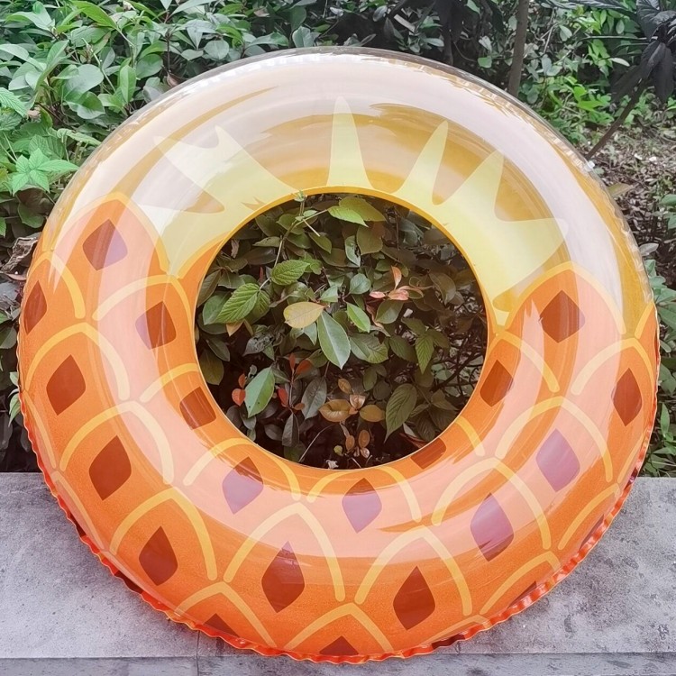 Inflatable fruit circle batch watermelon circle pineapple circle dragon fruit circle adult swimming circle adult underarm circle water floating circle