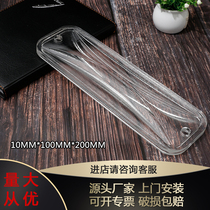 Glass brick hanging piece double hole square partition wall porch hotel bar transparent curtain wall View wall tile white crystal brick