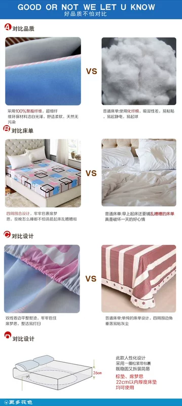 Giường một mảnh Vỏ bảo vệ Simmons Vỏ nệm 1,8 tấm đệm màu nâu 1,5 Tấm trải giường trải giường chống bụi chống trượt đàn hồi - Trang bị Covers Ga chun và ga phủ
