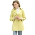 Áo khoác lửng nữ dài của Duoming Lili 2020 áo khoác mới cho nữ áo gió thanh lịch eo thon - Trench Coat Trench Coat