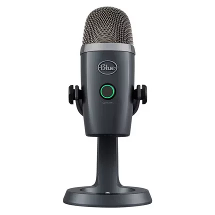 Микрофон конденсаторный USB Logitech Blue Yeti Nano для записи в реальном времени, комнатный дубляж