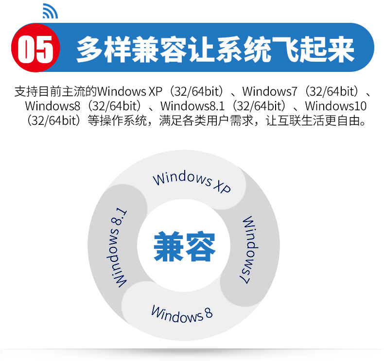 免驱动水星迷你USB无线网卡穿墙台式机笔记本电脑WIFI信号发射接收器网络WI-FI无限