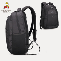 Scarecrow mens bag All-match Oxford cloth large-capacity mens backpack casual simple school bag travel business backpack