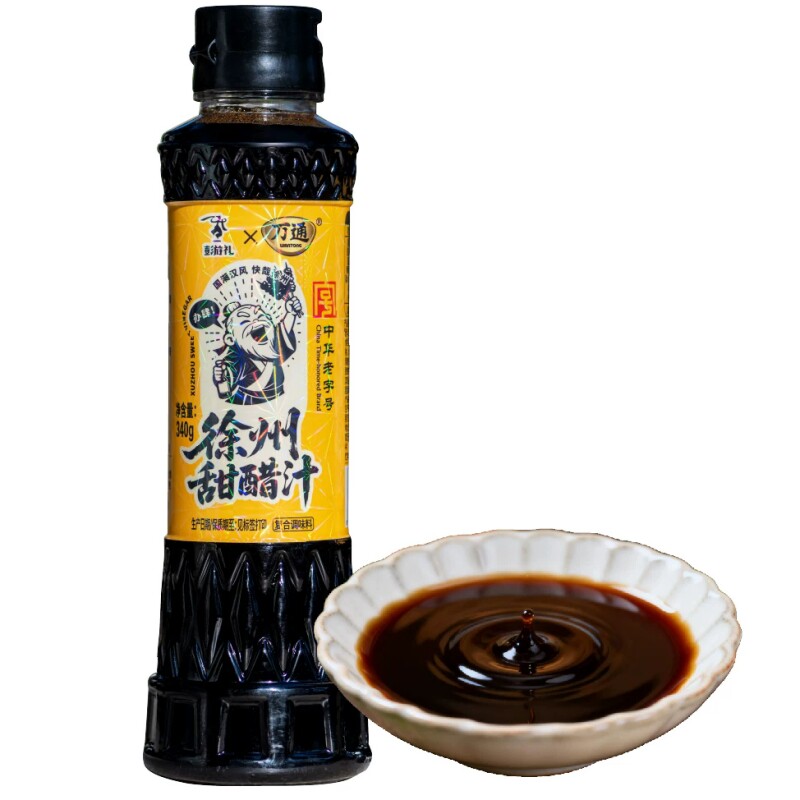 行走的徐州甜醋传统烧烤蘸料特产米醋
