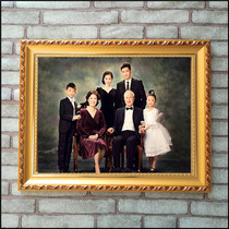 Solid Wood organic 24 inch wedding photo new childrens photo family portrait customized boutique 36 inch photo frame frame punch drill