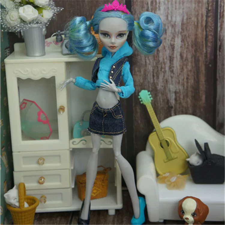Одежда для кукол (Monster High) третья волна — одиночные костюмы, разные цвета