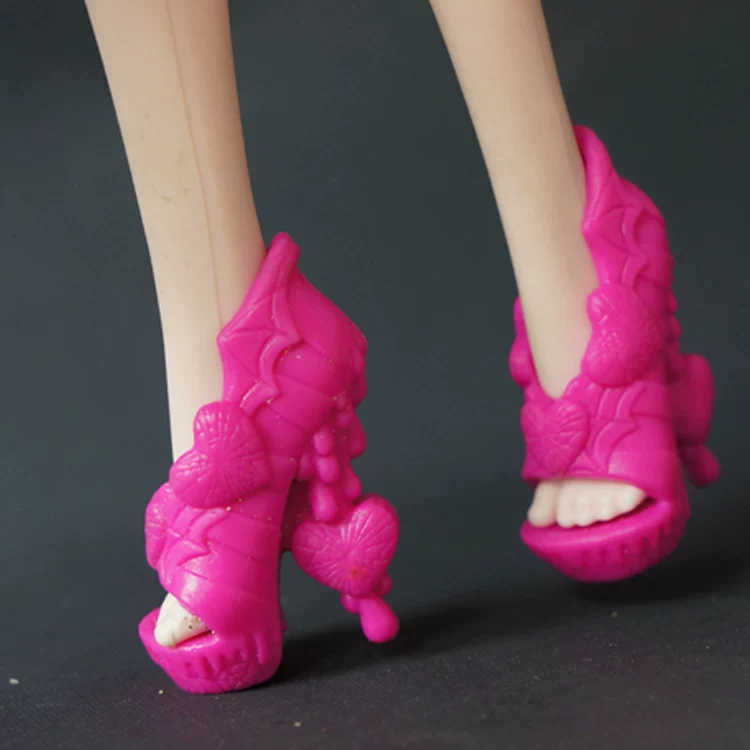 Подлинные детские ботинки Monster High, обувь для кукол разная обувь