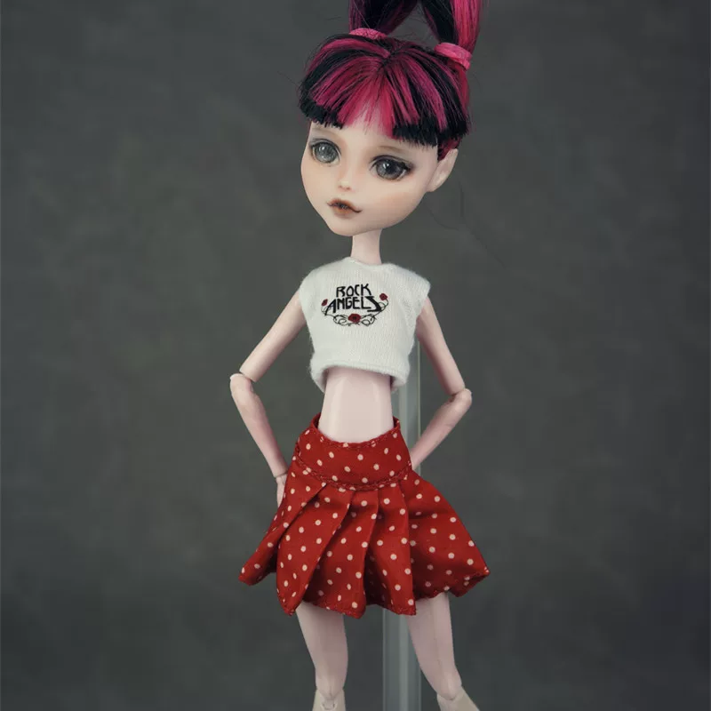 Манстер хай школьная кукла одежда, кэжуал одежда Monster High Monster Gausu вторая волна