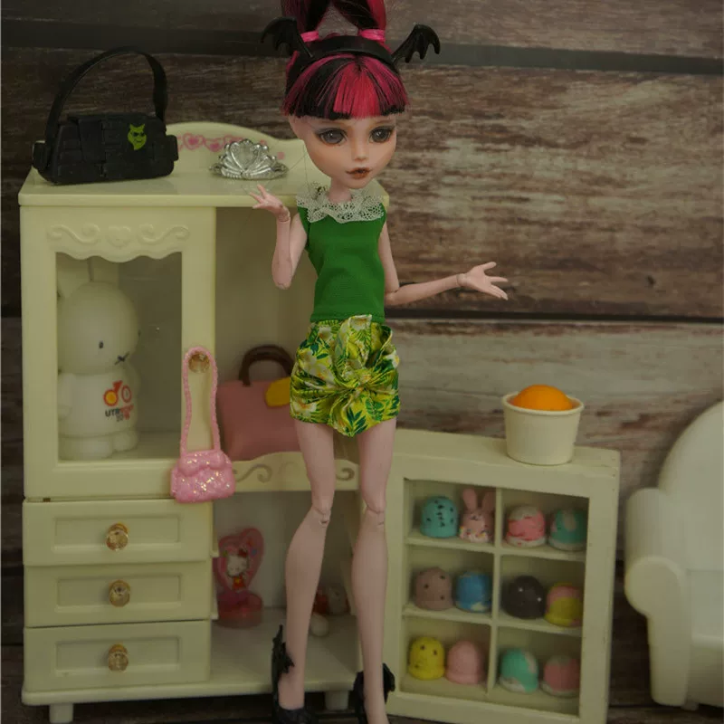 Манстер хай школьная кукла одежда, кэжуал одежда Monster High Monster Gausu вторая волна