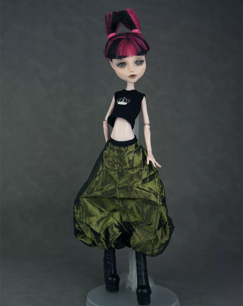 Манстер хай школьная кукла одежда, кэжуал одежда Monster High Monster Gausu вторая волна