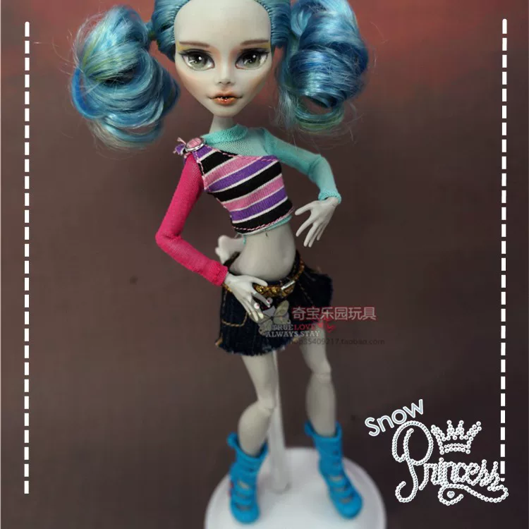 Манстер хай школьная кукла одежда, кэжуал одежда Monster High Monster Gausu вторая волна