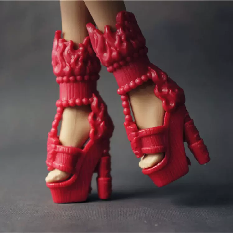 Подлинные детские ботинки Monster High, обувь для кукол разная обувь