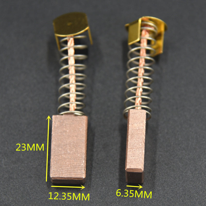 Comet sea DC motor high copper abrasion resistant graphite carbon brush 6 35 * 12 35 * 23 motor accessories support customisation