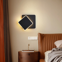 Nordic minimalist modern creative personality led ceiling bedroom new small living room aisle room bedside lamp wall lamp