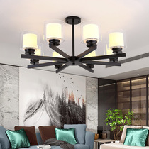 8 European-style living room chandelier post-modern simple three-head restaurant master bedroom home high-grade Nordic lamps