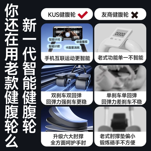 Четырехколесный брюшной фитнес-колес