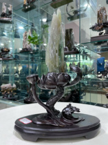 Natural Burmese ice green jade ornaments