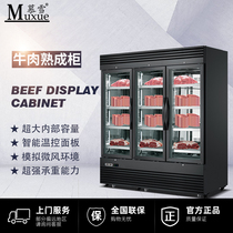 MousSnow Cooked Form Cabinet Dry Beef Cabinet Acid Cabinet West Dining Wet Refrigerated Cabinet Thermostatic Steak Preservation Display Cabinet