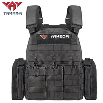 Jacoda Military Memes Tactical Vest Outdoor Amphibious Combat Waistcoat Light Weight Live-action CS Equipment Complete