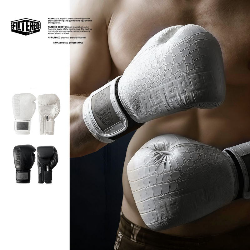 Zhang Jingchu's Same Style Filtered Bionic Leather Latex Unisex Boxing Gloves for Fighting, Sanda, Sports, Fitness, and Martial Arts