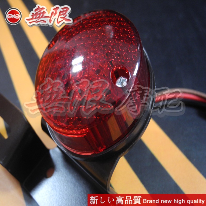 Retro CB SR400 cỏ bay cb400ss Tianjun GN250 retro sửa đổi đèn hậu phía sau đèn phanh phía sau - Đèn xe máy bóng đèn led cho xe máy future