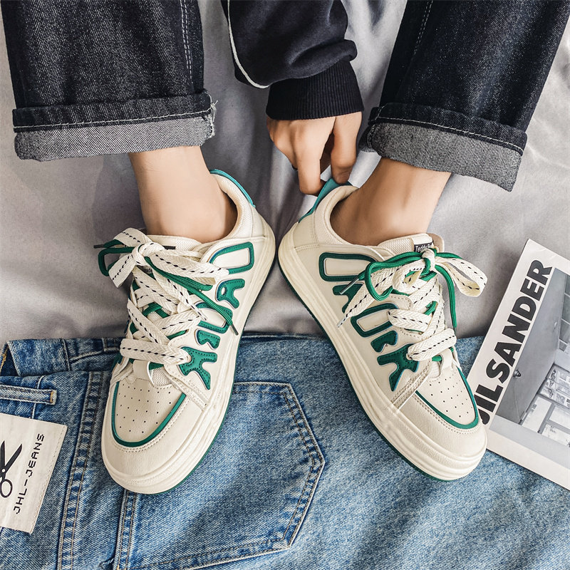 Men's shoes trendy shoes 2022 new all-match small white shoes boys niche dissolving shoes summer breathable sports sneakers trend