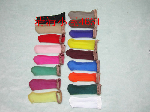 Bắn ba túi vớ nam màu sắc với vớ ren bộ vớ nam mỏng tất đùi nữ dễ thương