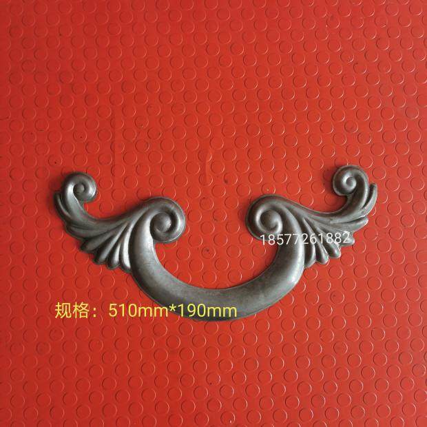 Iron Art Gate Sheet Metal Punching Accessories Access to Ping An Five FuorLindoor imitated Aluminum European-style Courtyard Door Flower Base Plate Flowers