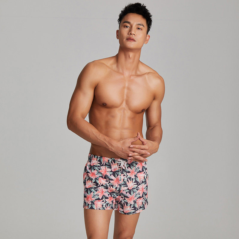 Летние пляжные спортивные штаны для спортзала, быстросохнущие шорты, для бега 