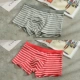 2 dải sọc đồ lót nam Nhật Bản đơn giản giữa eo cotton boxer thanh niên thời trang thoáng khí boxer các loại quần lót nam