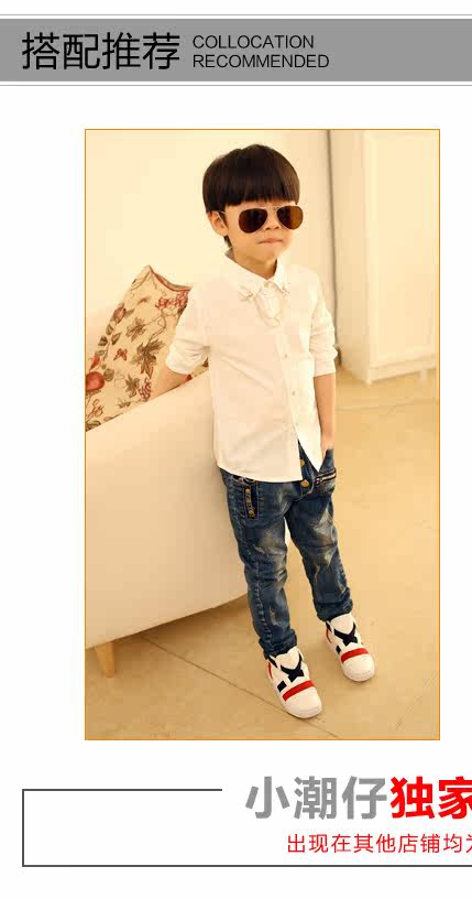 Chemise garcon à manche longue - Ref 2074151 Image 14