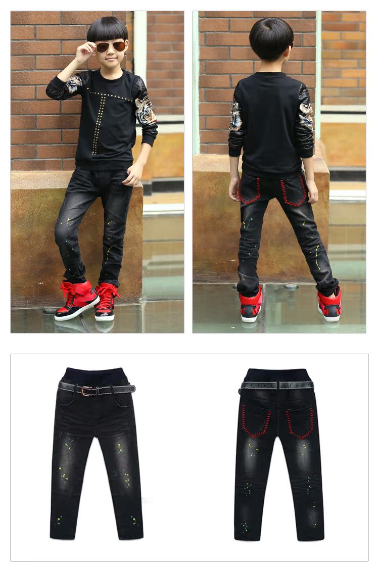 Pantalon garcon en toile - Ref 2056005 Image 13