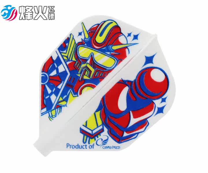 Beacon darts Cosmo Fit Flight FB LEUNG ver 2 small square wing