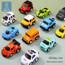 Kids Return Car Inertial Car Baby Toy Car Small Alloy Vehicle Model Set Boys 1-3 Years 2