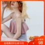 Jin Zhu Áo tắm Bà Hàn Quốc Sexy Halter đính kèm Bụng che bụng Slim Áo tắm bảo thủ Nước hoa nhỏ 	áo tắm liền thân cao cấp