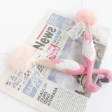 七只猫 Колокольчик, длинная сменная игрушка, фламинго, кот